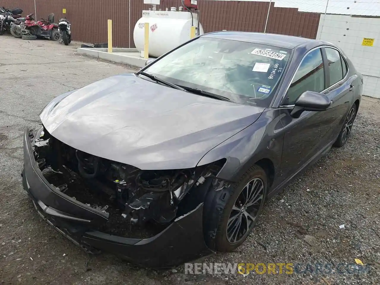 2 Photograph of a damaged car 4T1G11AK0LU930457 TOYOTA CAMRY 2020