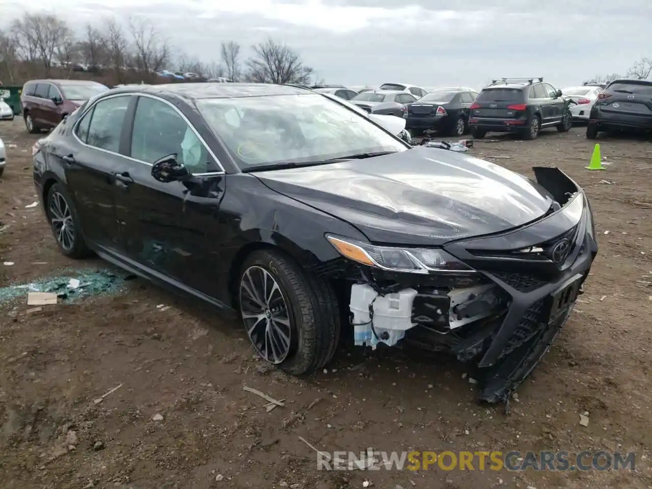 1 Photograph of a damaged car 4T1G11AK0LU932614 TOYOTA CAMRY 2020