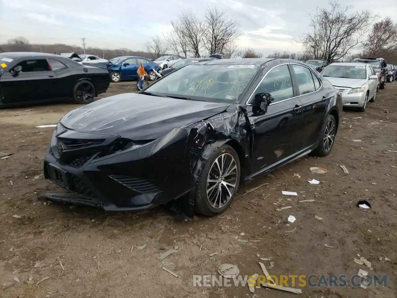 2 Photograph of a damaged car 4T1G11AK0LU932614 TOYOTA CAMRY 2020