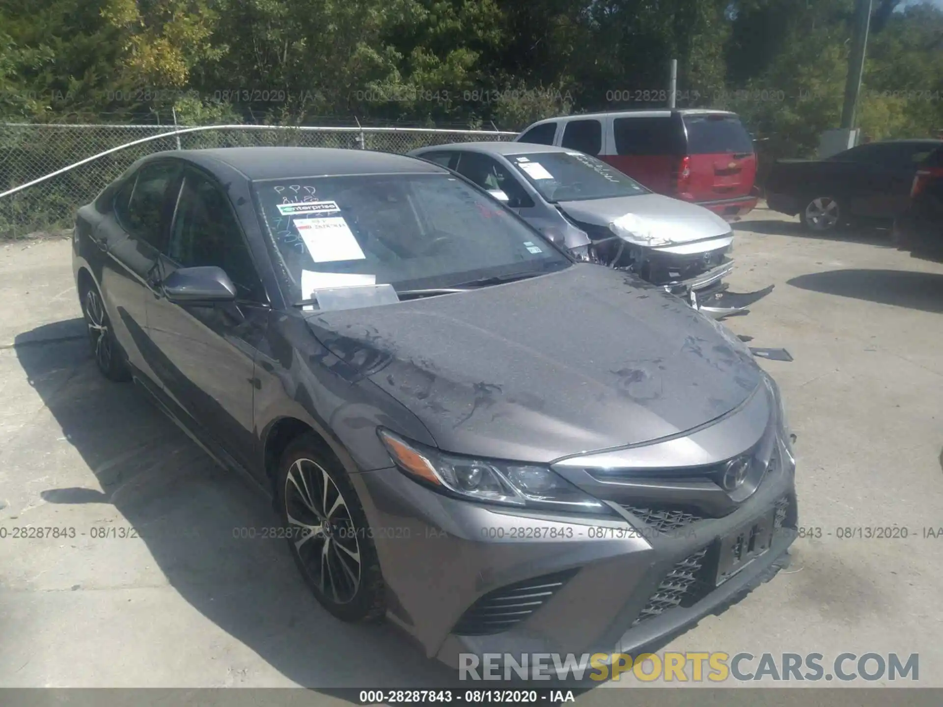 1 Photograph of a damaged car 4T1G11AK0LU932838 TOYOTA CAMRY 2020