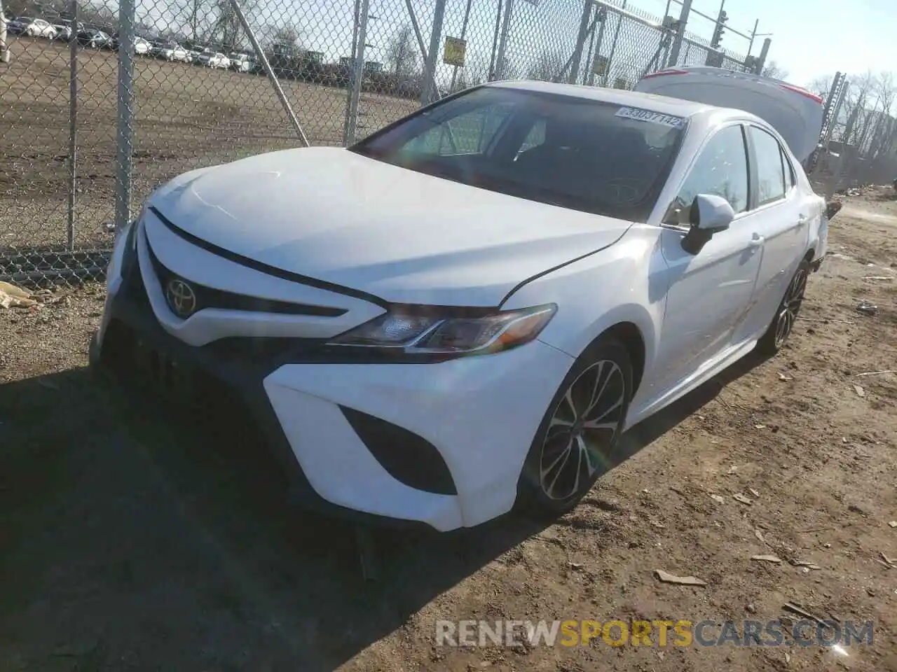 2 Photograph of a damaged car 4T1G11AK0LU937795 TOYOTA CAMRY 2020