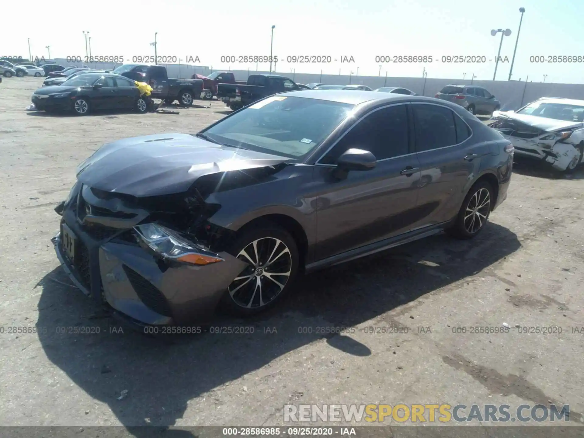 2 Photograph of a damaged car 4T1G11AK0LU947646 TOYOTA CAMRY 2020