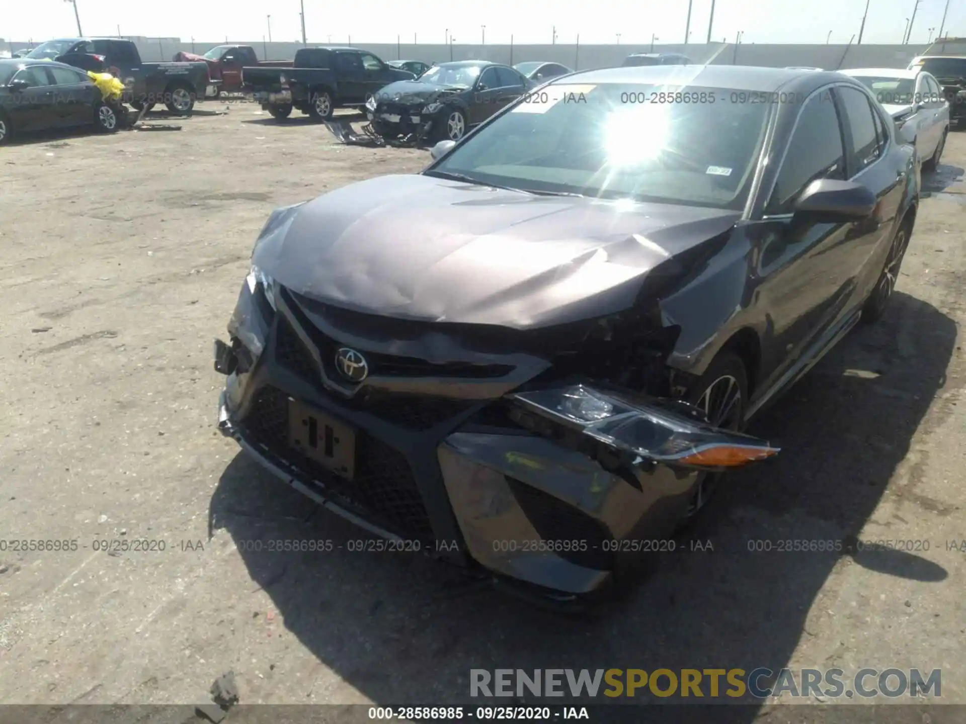 6 Photograph of a damaged car 4T1G11AK0LU947646 TOYOTA CAMRY 2020