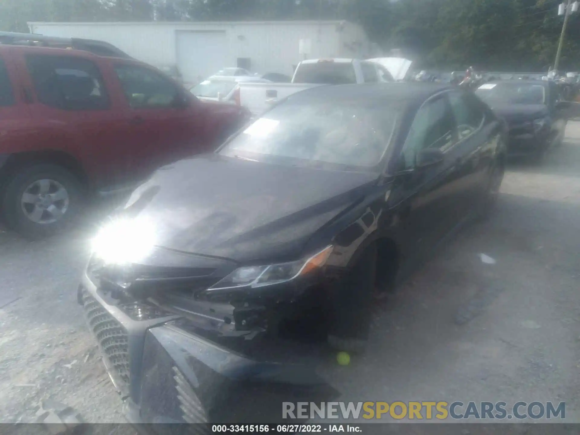 2 Photograph of a damaged car 4T1G11AK0LU949879 TOYOTA CAMRY 2020