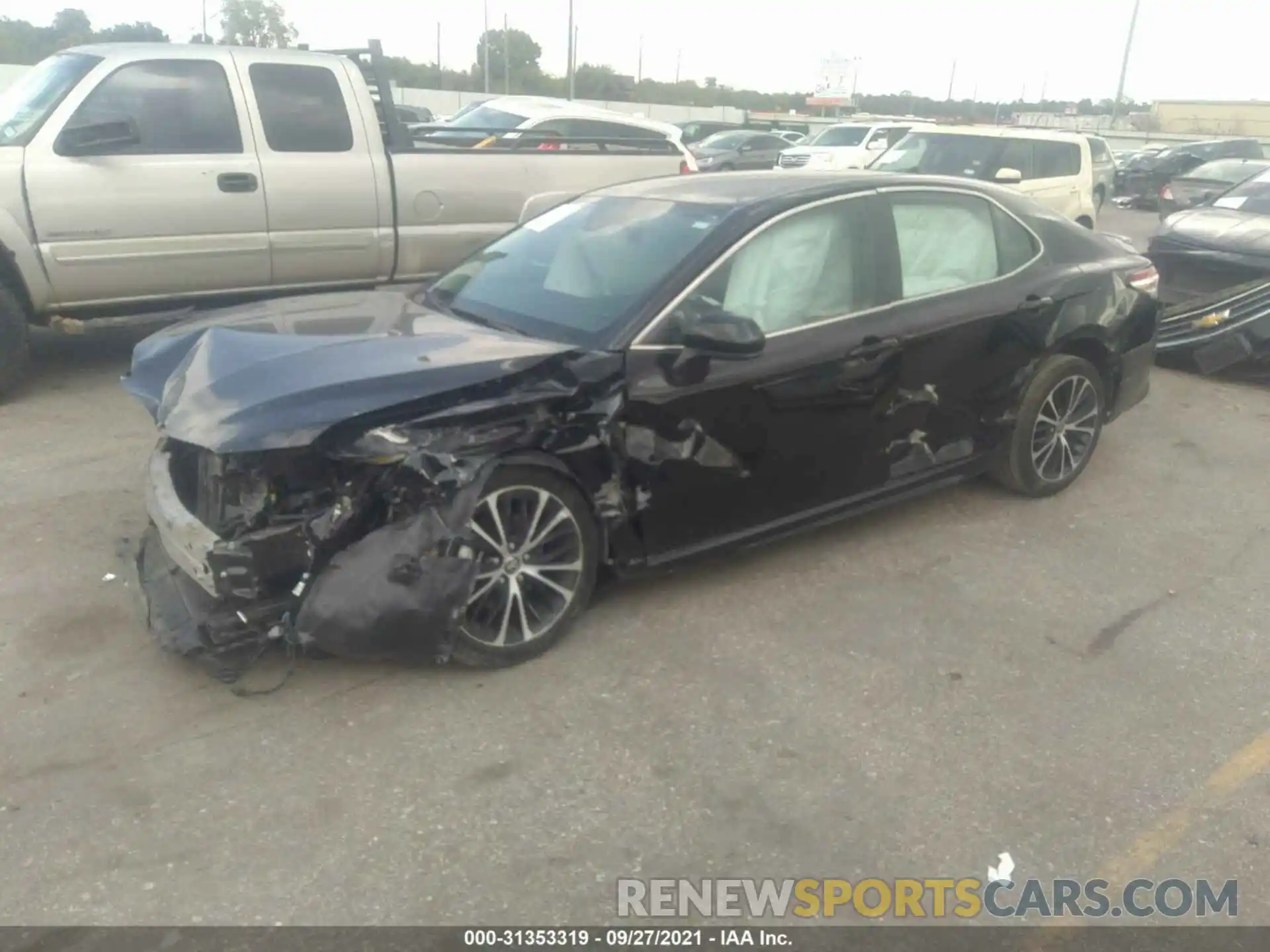 2 Photograph of a damaged car 4T1G11AK0LU952586 TOYOTA CAMRY 2020