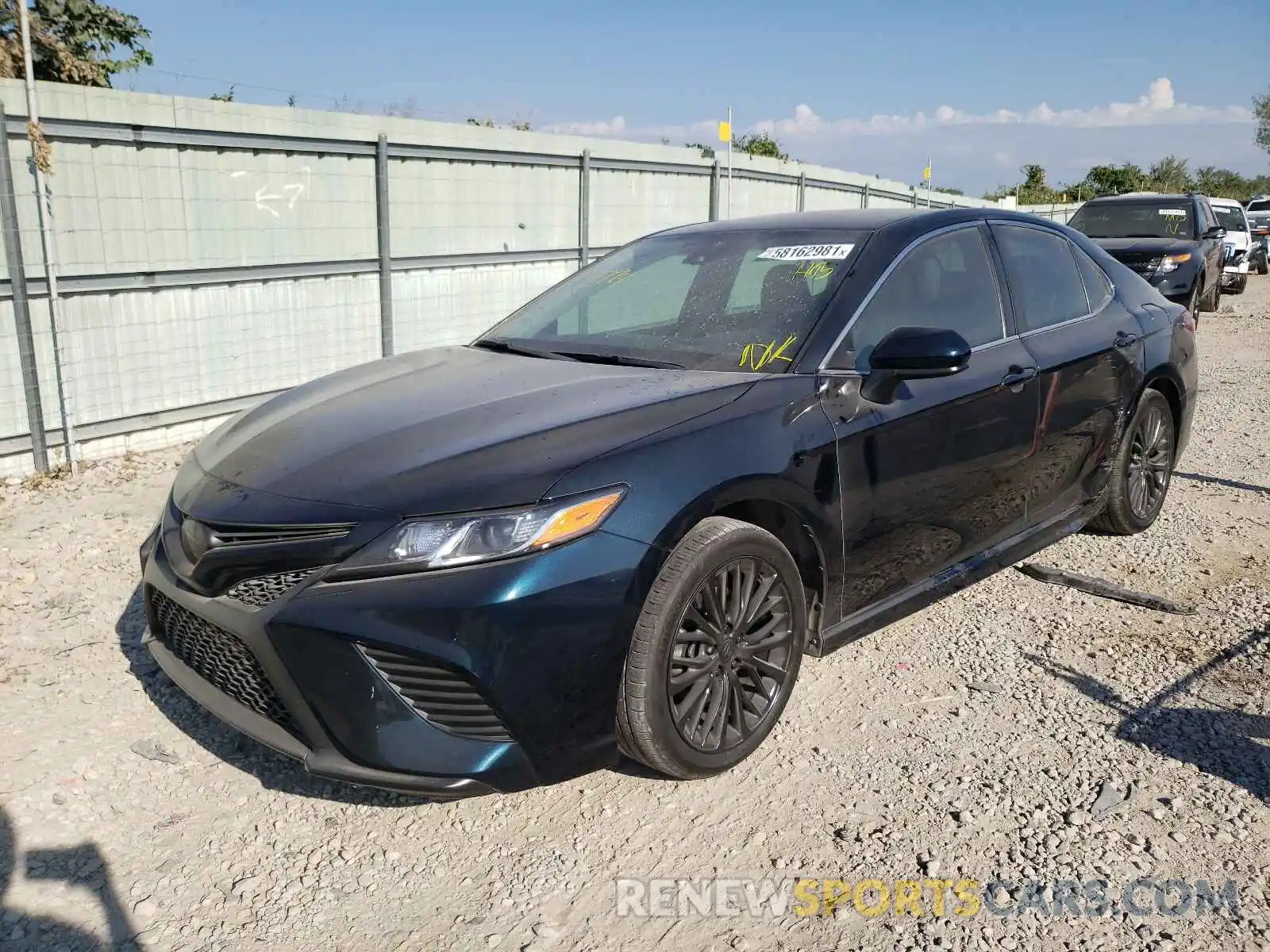 2 Photograph of a damaged car 4T1G11AK0LU954774 TOYOTA CAMRY 2020