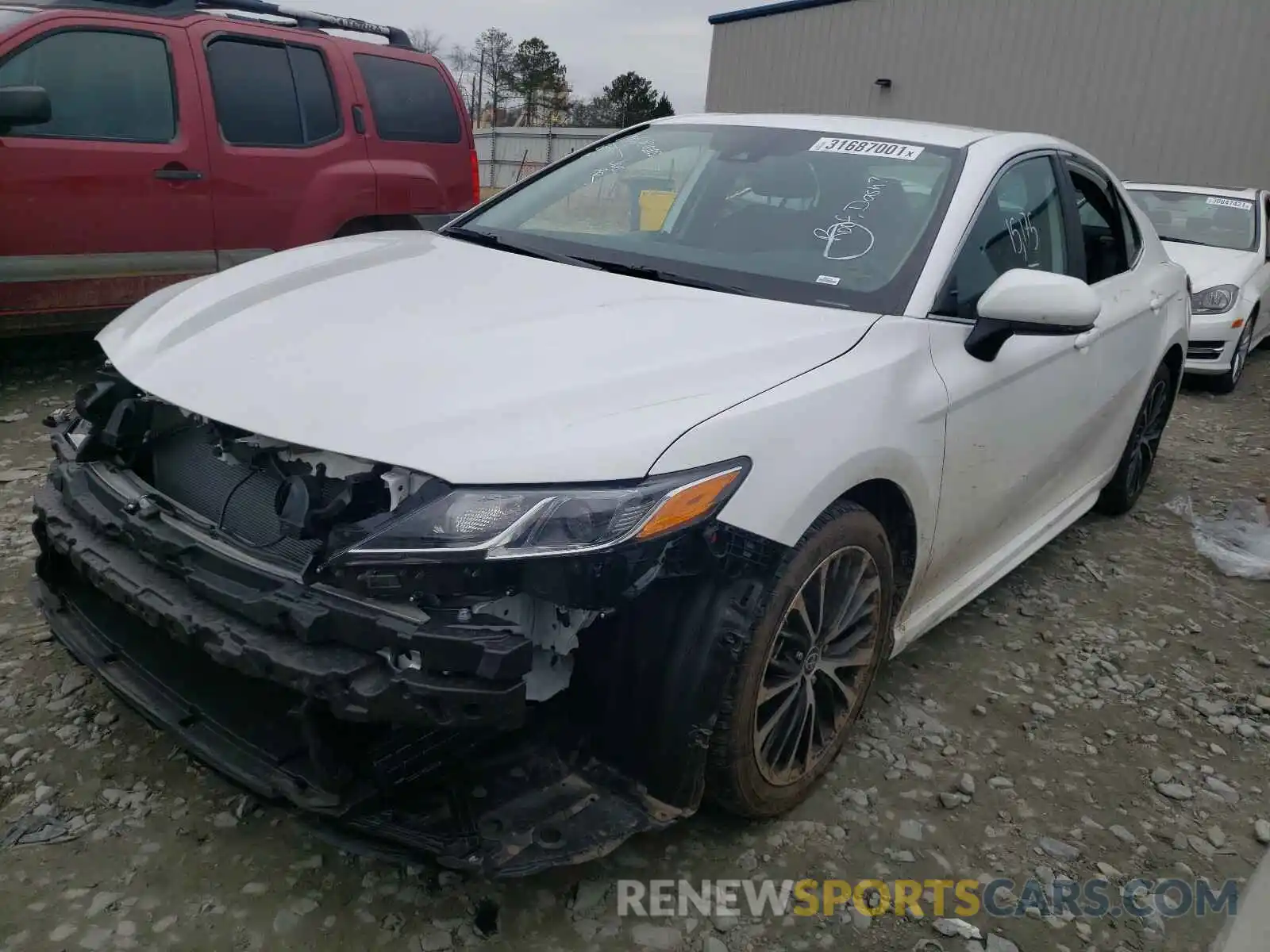 2 Photograph of a damaged car 4T1G11AK0LU954919 TOYOTA CAMRY 2020