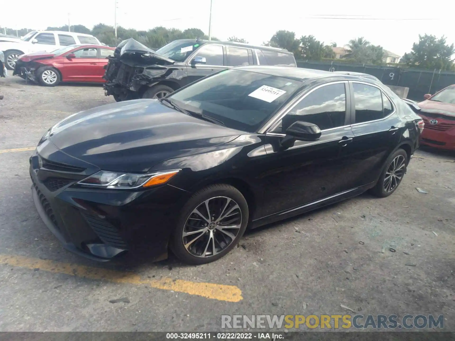 2 Photograph of a damaged car 4T1G11AK0LU956766 TOYOTA CAMRY 2020