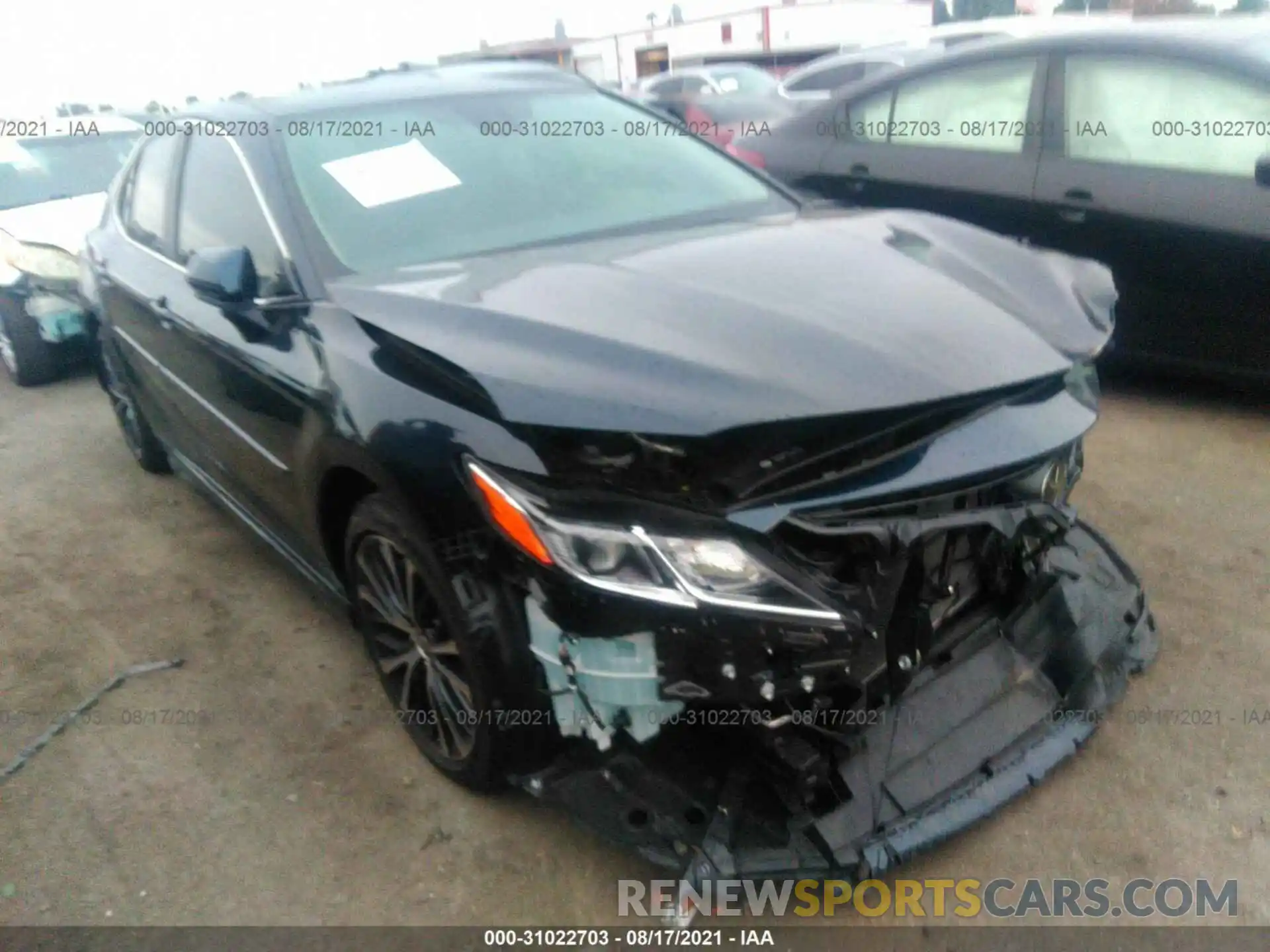 1 Photograph of a damaged car 4T1G11AK0LU964138 TOYOTA CAMRY 2020