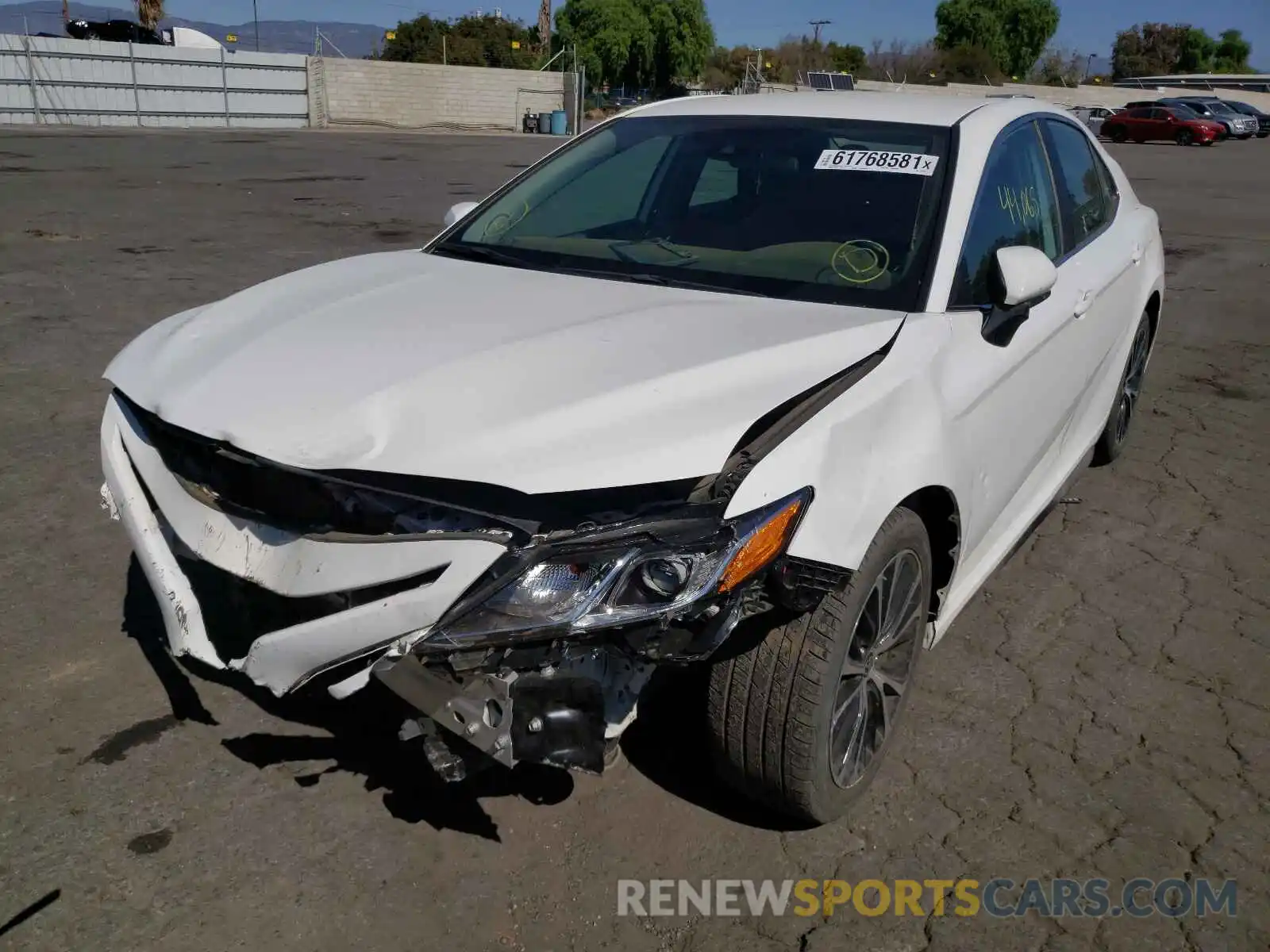 2 Photograph of a damaged car 4T1G11AK0LU972708 TOYOTA CAMRY 2020