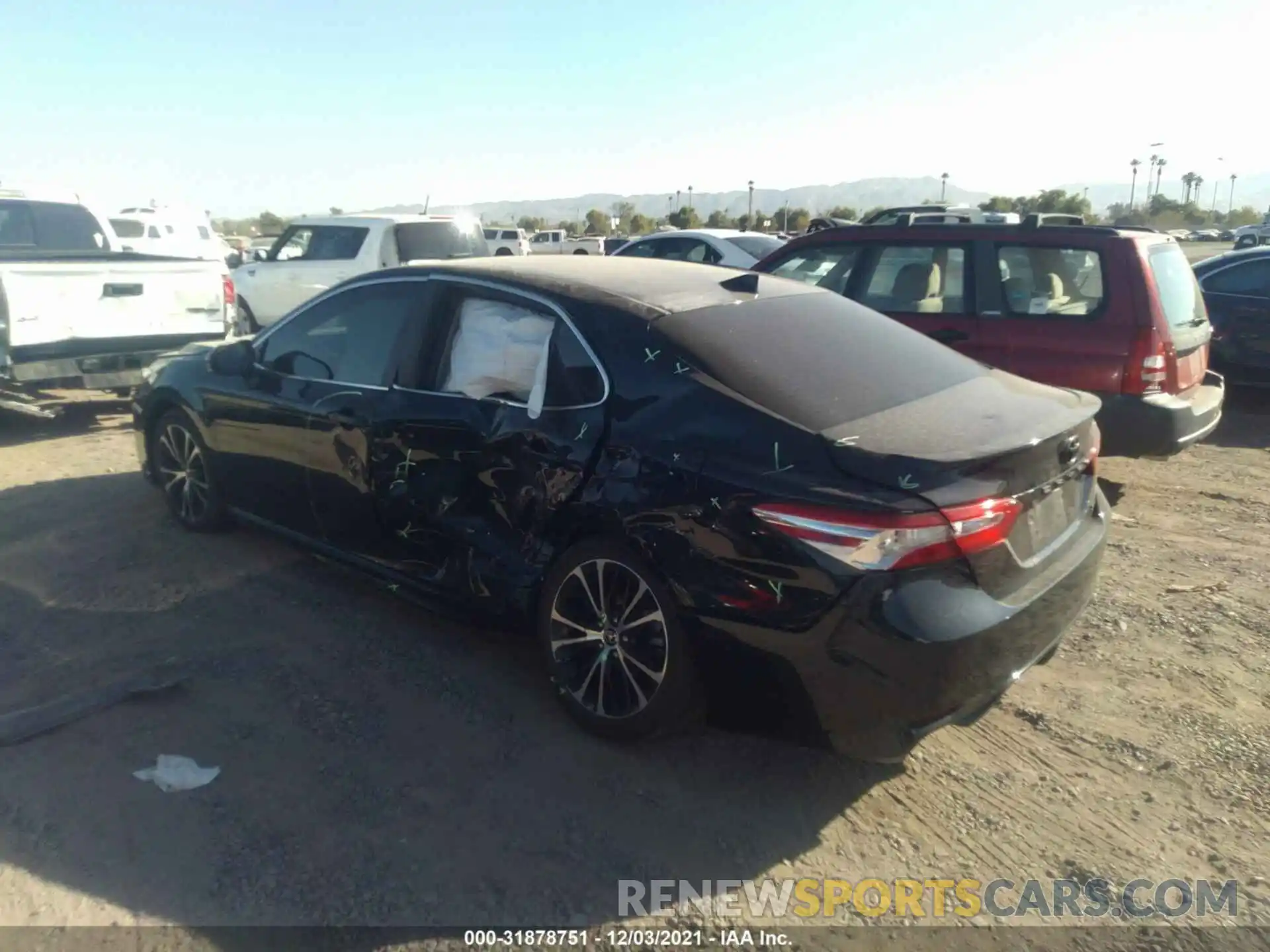 3 Photograph of a damaged car 4T1G11AK0LU974572 TOYOTA CAMRY 2020