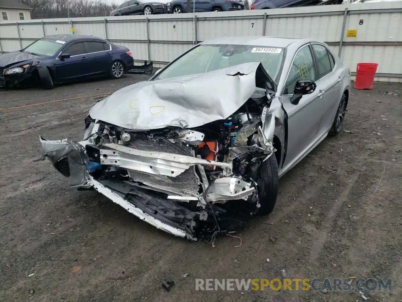 2 Photograph of a damaged car 4T1G11AK0LU984387 TOYOTA CAMRY 2020