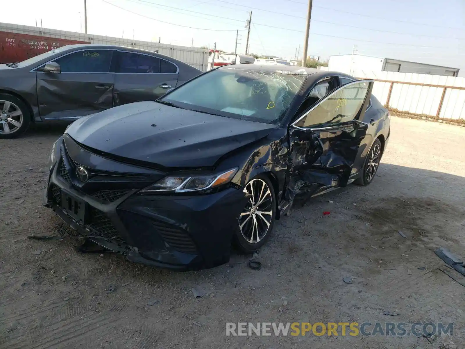 2 Photograph of a damaged car 4T1G11AK0LU986494 TOYOTA CAMRY 2020