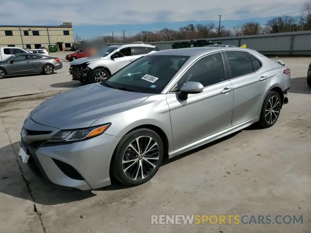 1 Photograph of a damaged car 4T1G11AK0LU988343 TOYOTA CAMRY 2020