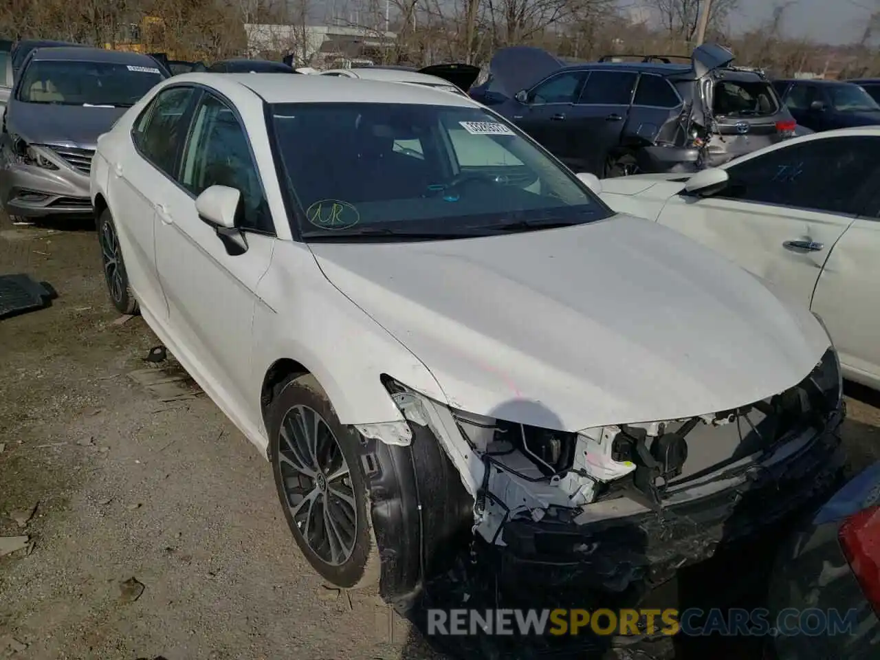 1 Photograph of a damaged car 4T1G11AK0LU990819 TOYOTA CAMRY 2020