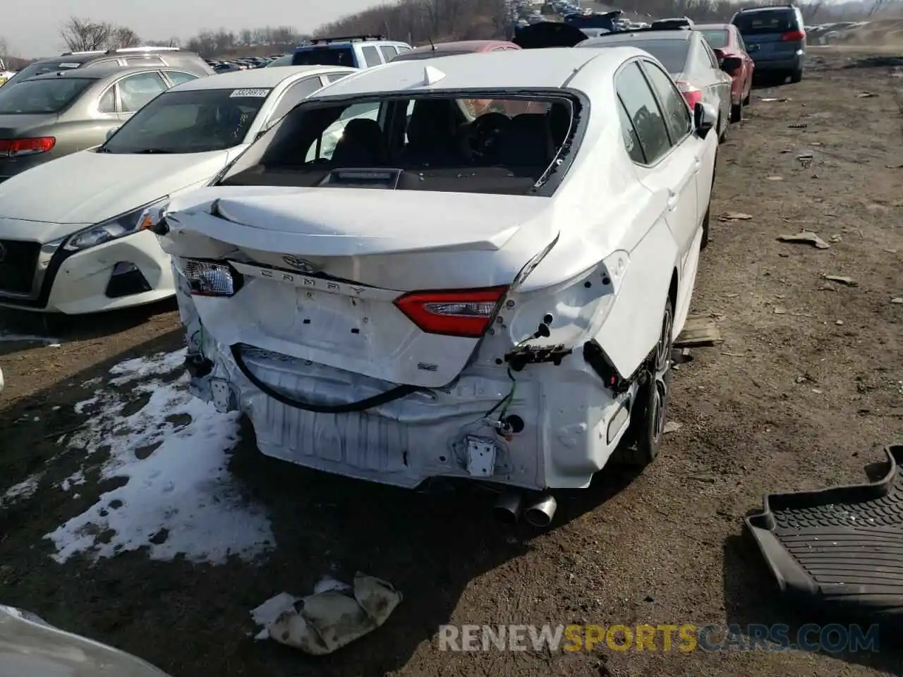 8 Photograph of a damaged car 4T1G11AK0LU990819 TOYOTA CAMRY 2020