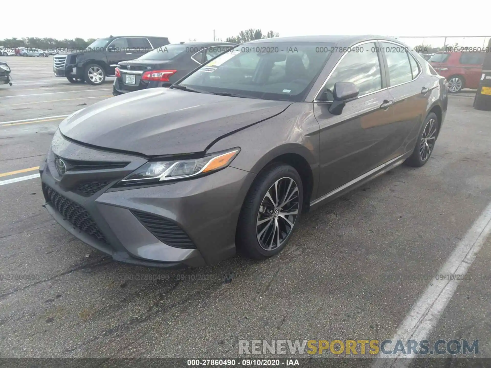 2 Photograph of a damaged car 4T1G11AK0LV929261 TOYOTA CAMRY 2020