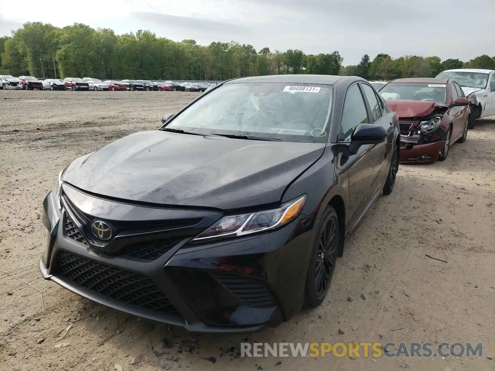 2 Photograph of a damaged car 4T1G11AK1LU302858 TOYOTA CAMRY 2020