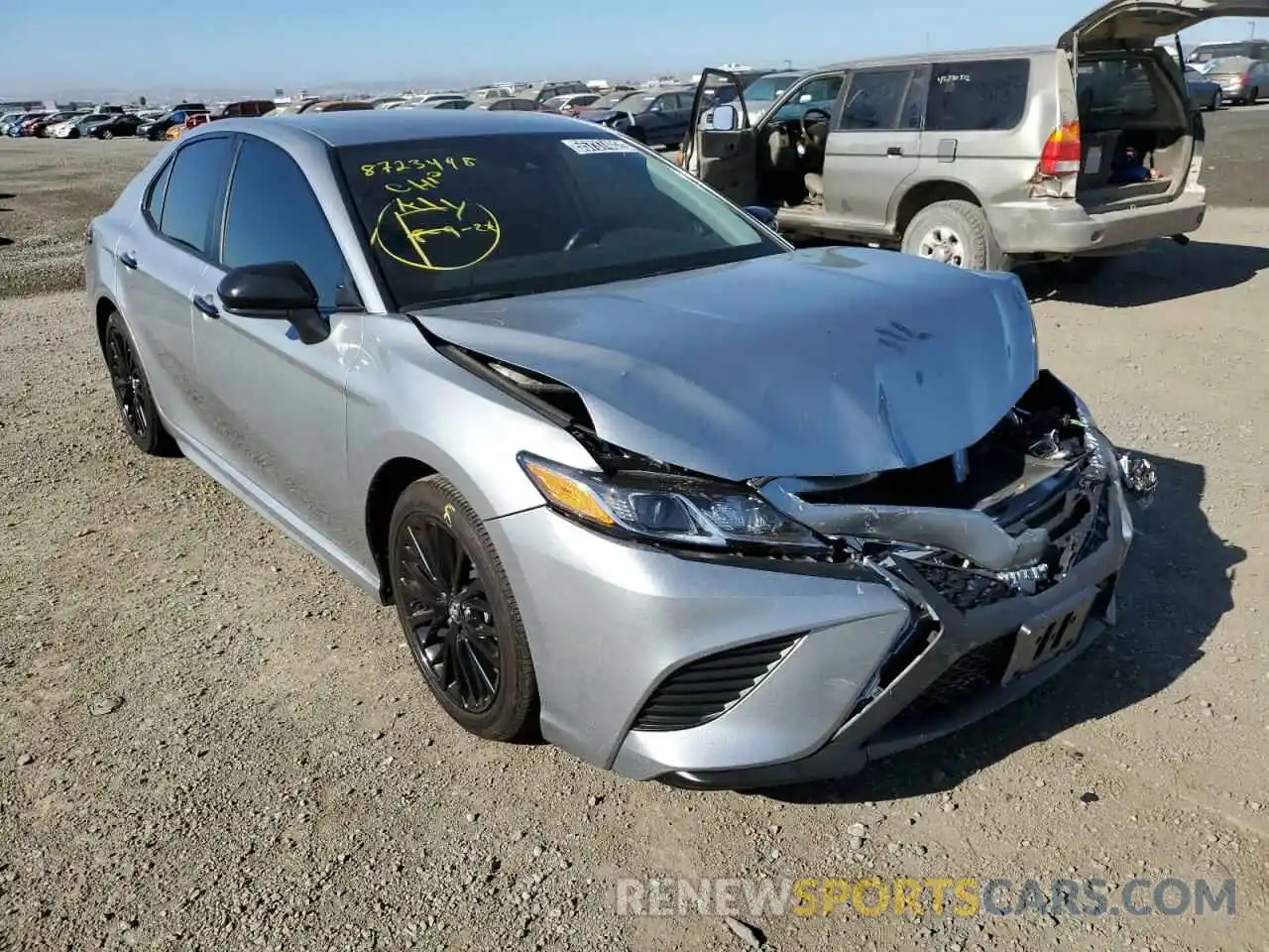 1 Photograph of a damaged car 4T1G11AK1LU304562 TOYOTA CAMRY 2020