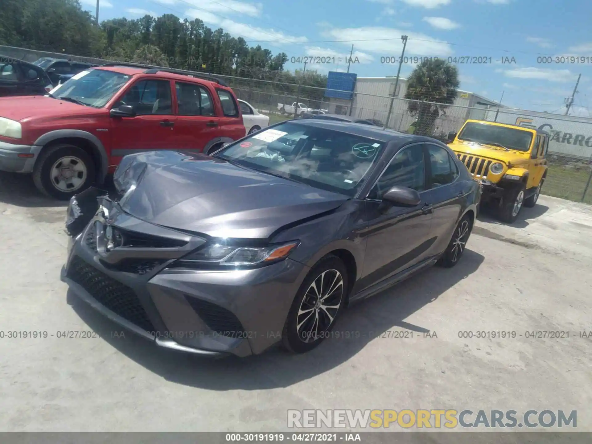 2 Photograph of a damaged car 4T1G11AK1LU304867 TOYOTA CAMRY 2020