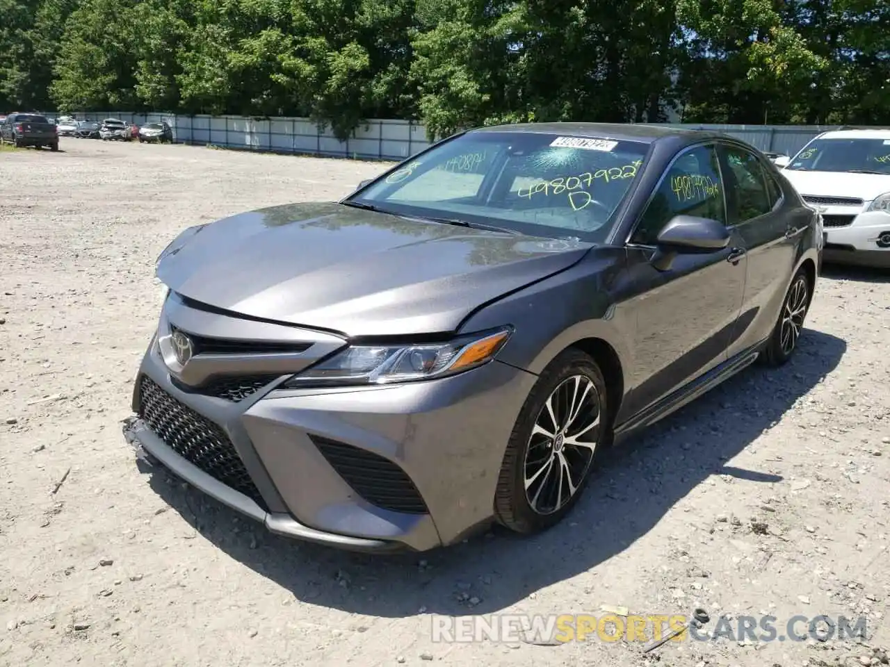 2 Photograph of a damaged car 4T1G11AK1LU305467 TOYOTA CAMRY 2020