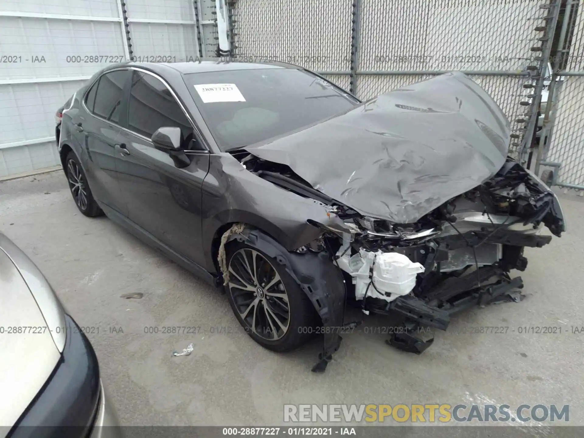 1 Photograph of a damaged car 4T1G11AK1LU306179 TOYOTA CAMRY 2020