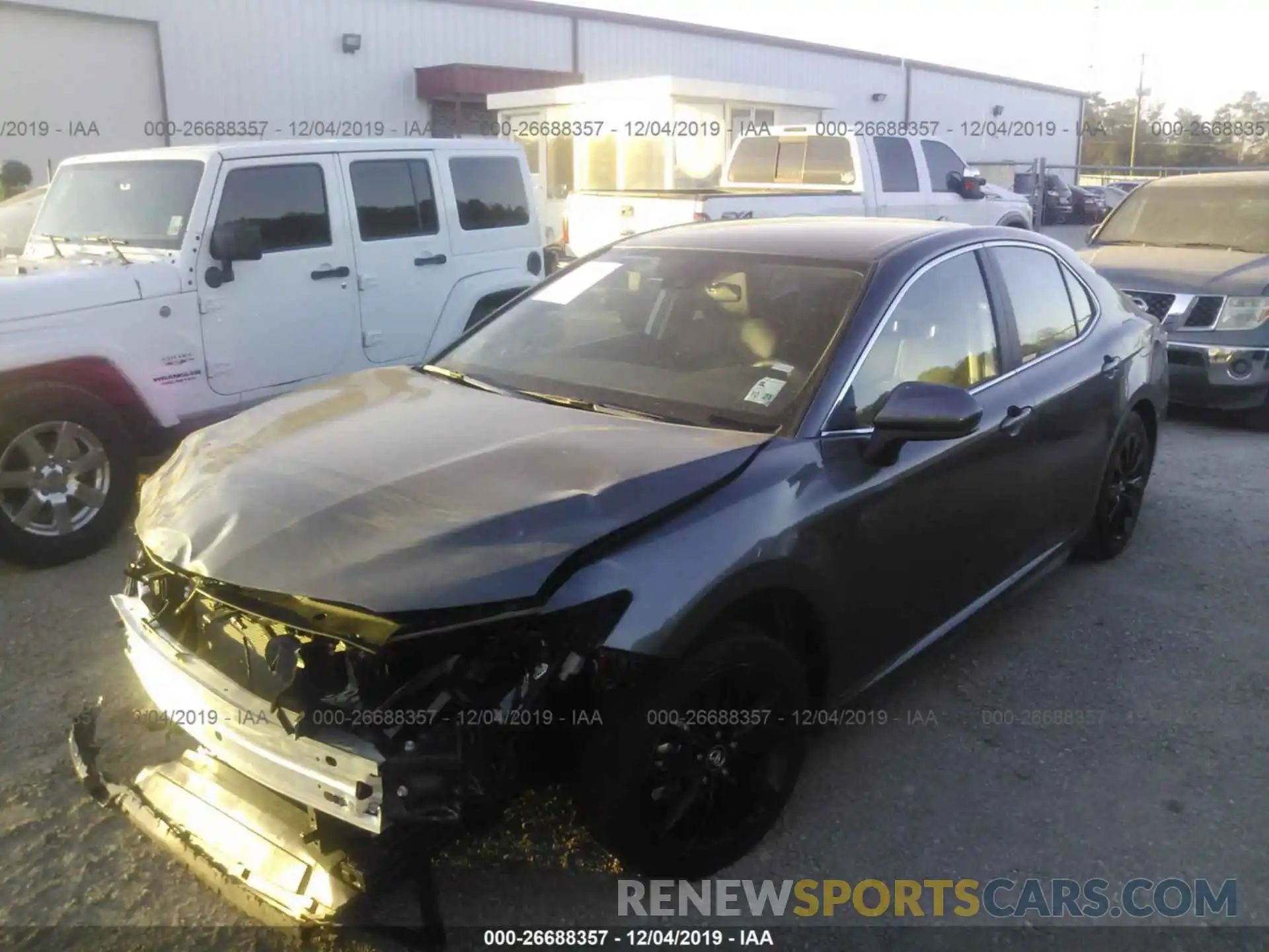 2 Photograph of a damaged car 4T1G11AK1LU306313 TOYOTA CAMRY 2020