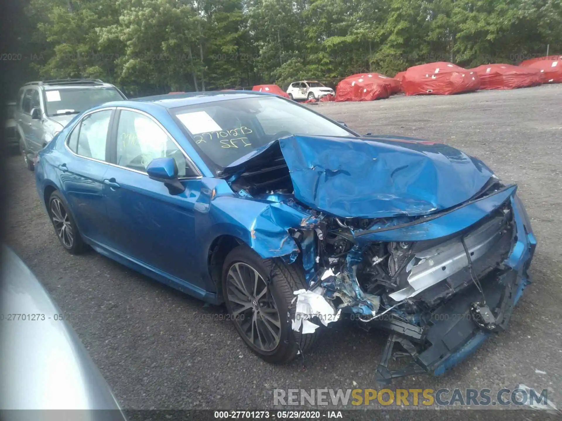 1 Photograph of a damaged car 4T1G11AK1LU306621 TOYOTA CAMRY 2020