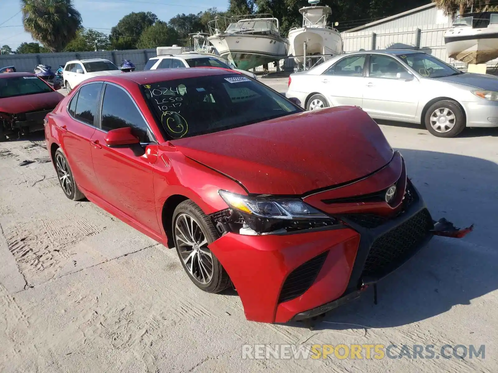 1 Photograph of a damaged car 4T1G11AK1LU307672 TOYOTA CAMRY 2020