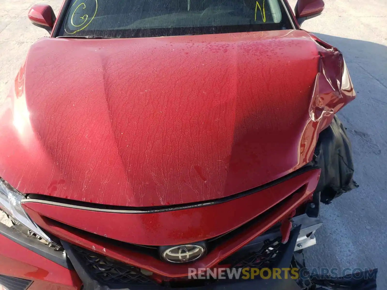 7 Photograph of a damaged car 4T1G11AK1LU307672 TOYOTA CAMRY 2020