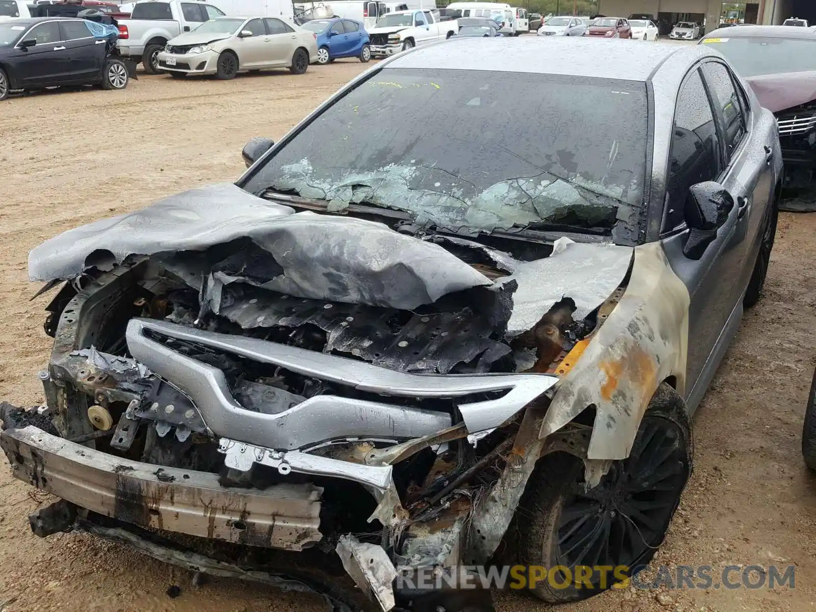 2 Photograph of a damaged car 4T1G11AK1LU308577 TOYOTA CAMRY 2020