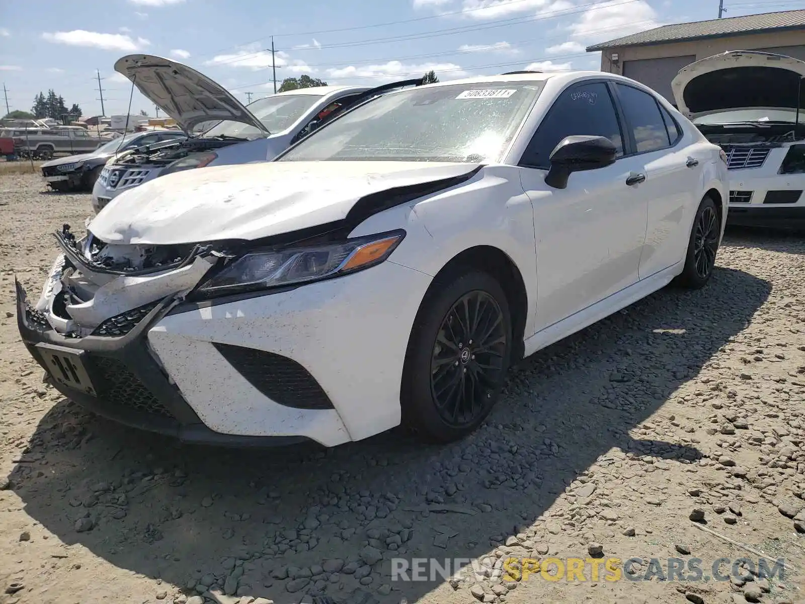 2 Photograph of a damaged car 4T1G11AK1LU310538 TOYOTA CAMRY 2020