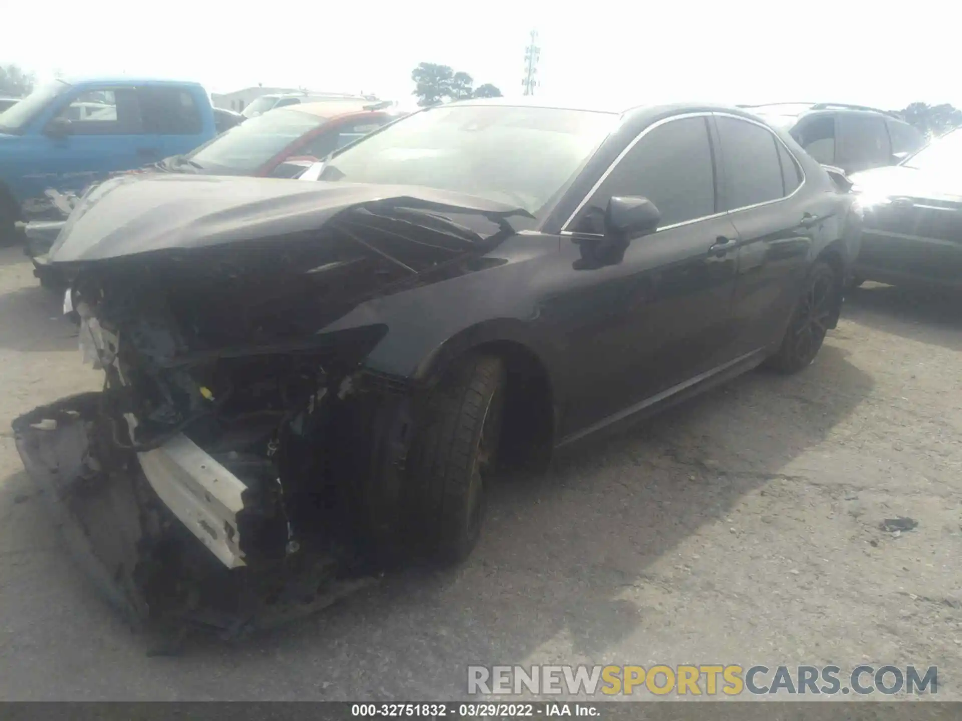 2 Photograph of a damaged car 4T1G11AK1LU310586 TOYOTA CAMRY 2020