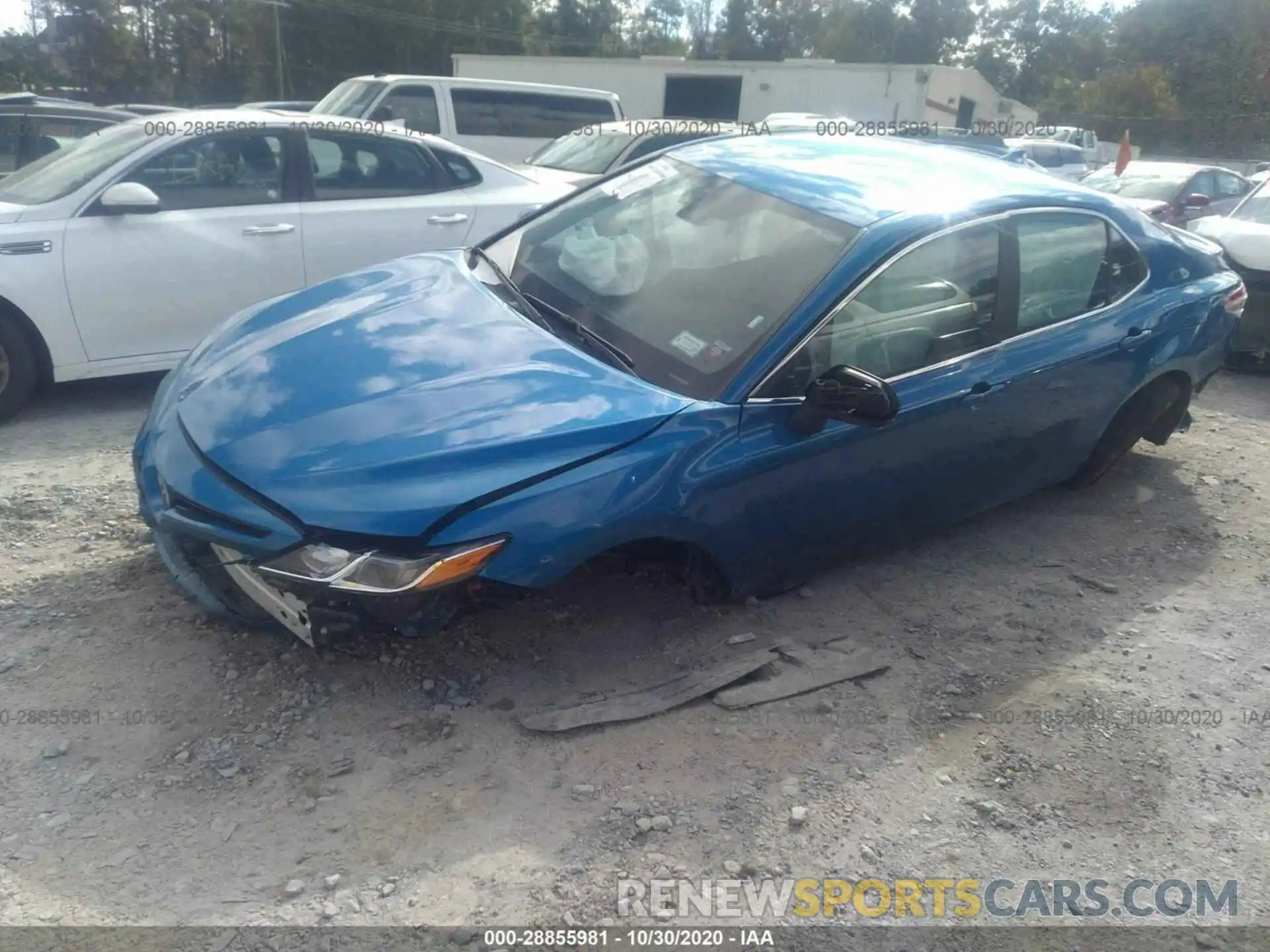 2 Photograph of a damaged car 4T1G11AK1LU314282 TOYOTA CAMRY 2020