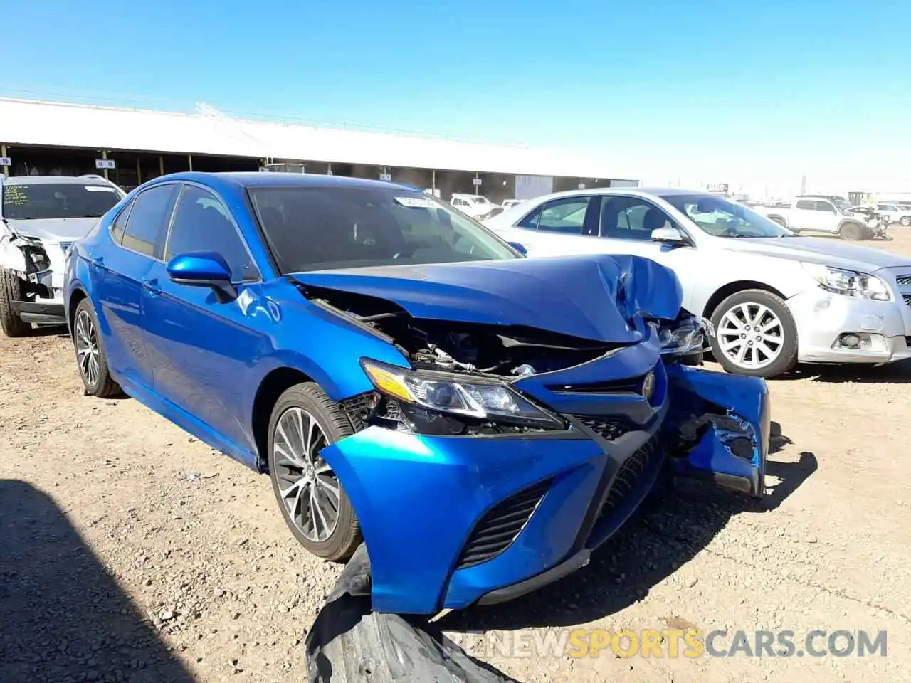 1 Photograph of a damaged car 4T1G11AK1LU314573 TOYOTA CAMRY 2020