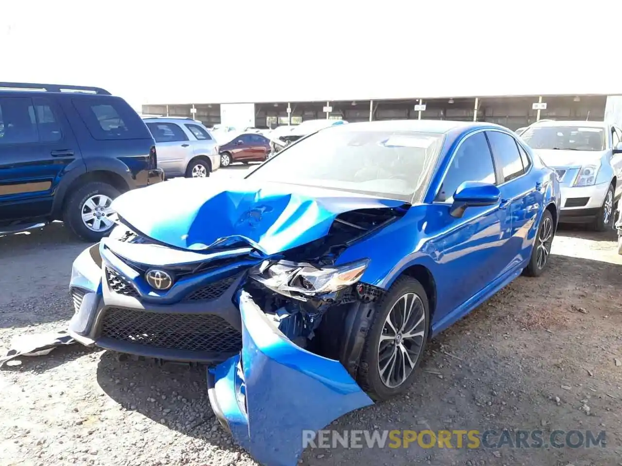 2 Photograph of a damaged car 4T1G11AK1LU314573 TOYOTA CAMRY 2020