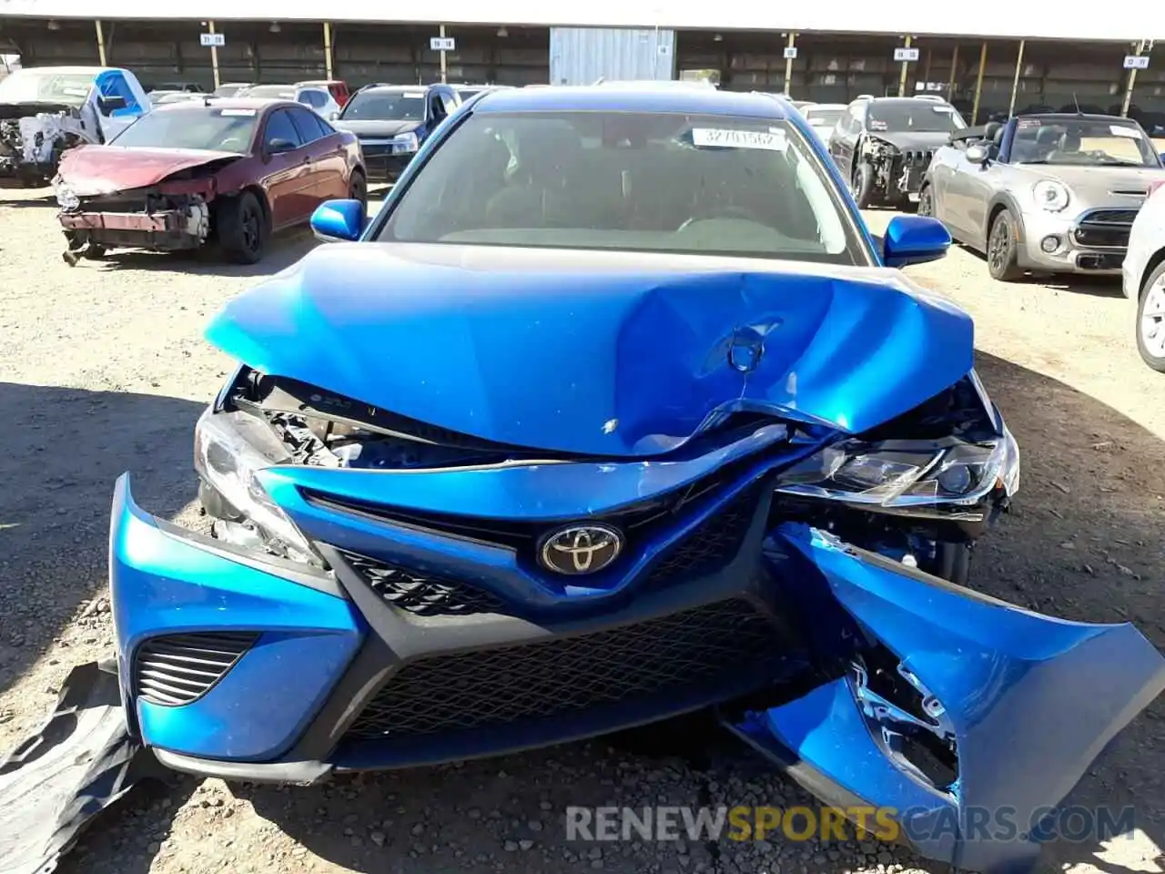 7 Photograph of a damaged car 4T1G11AK1LU314573 TOYOTA CAMRY 2020