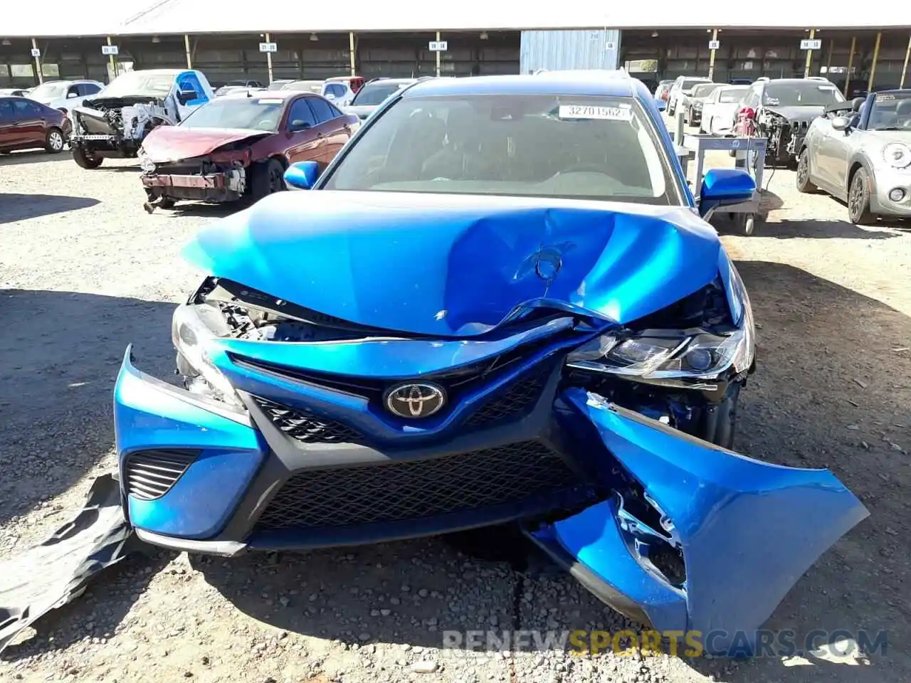 9 Photograph of a damaged car 4T1G11AK1LU314573 TOYOTA CAMRY 2020