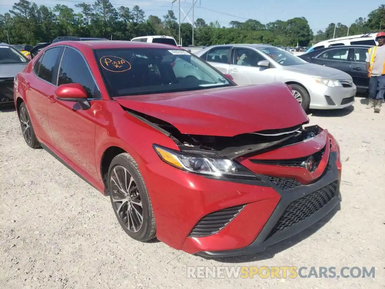 1 Photograph of a damaged car 4T1G11AK1LU317764 TOYOTA CAMRY 2020