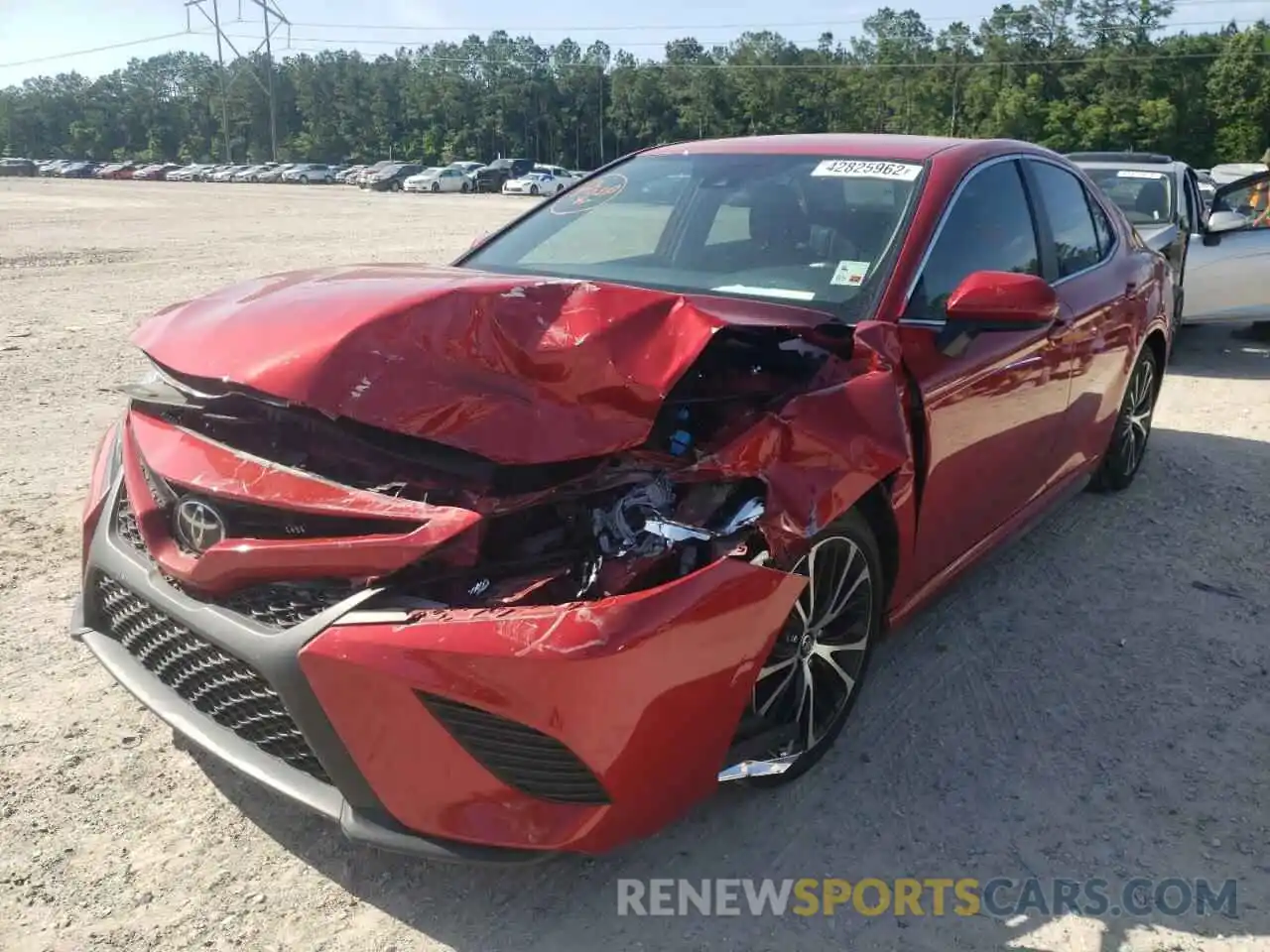 2 Photograph of a damaged car 4T1G11AK1LU317764 TOYOTA CAMRY 2020