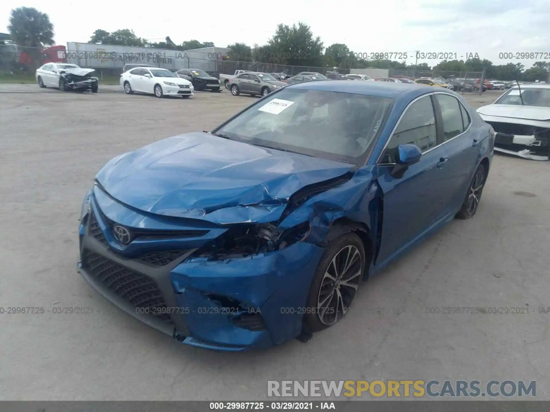 6 Photograph of a damaged car 4T1G11AK1LU319899 TOYOTA CAMRY 2020