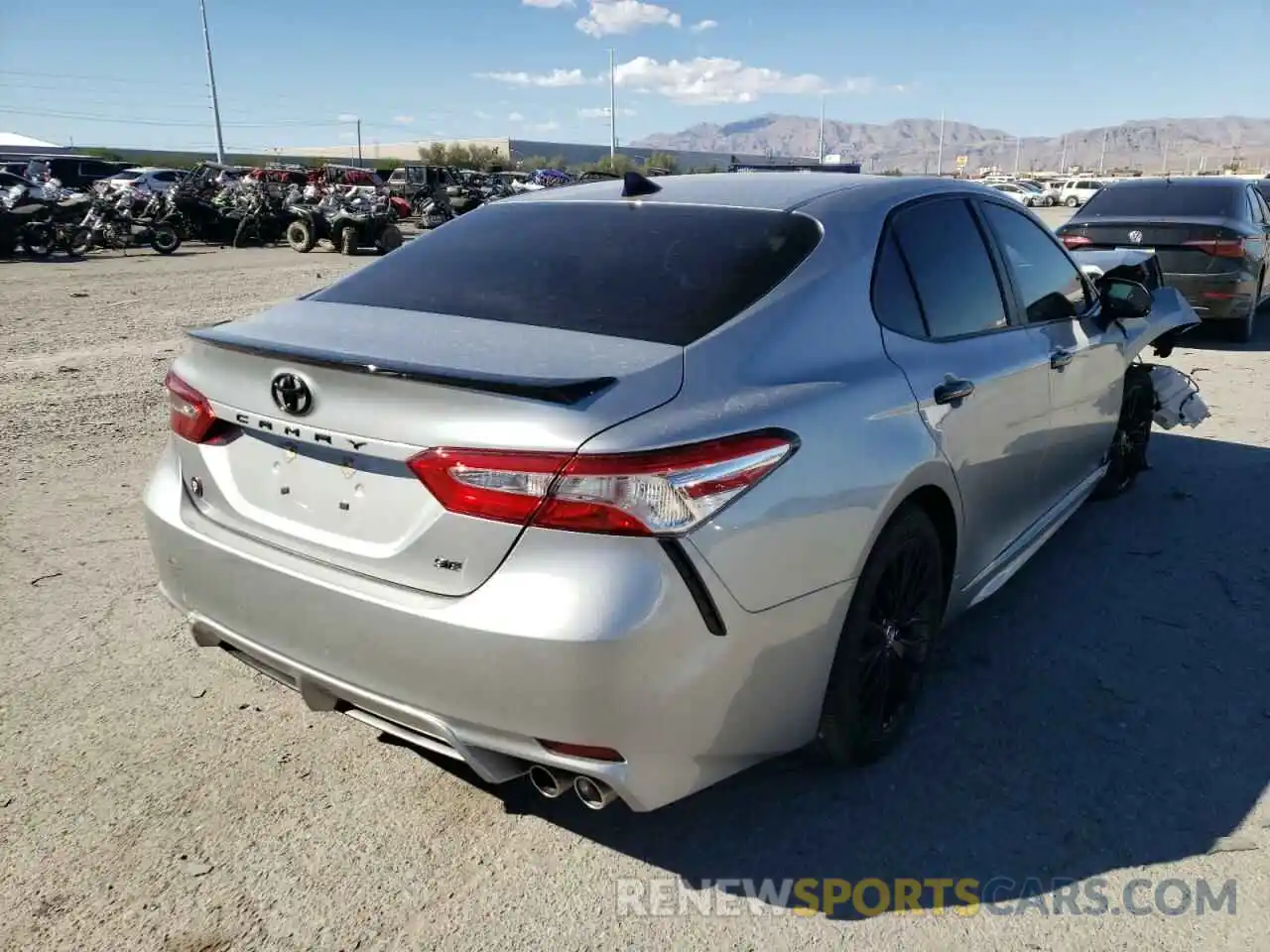 4 Photograph of a damaged car 4T1G11AK1LU320454 TOYOTA CAMRY 2020