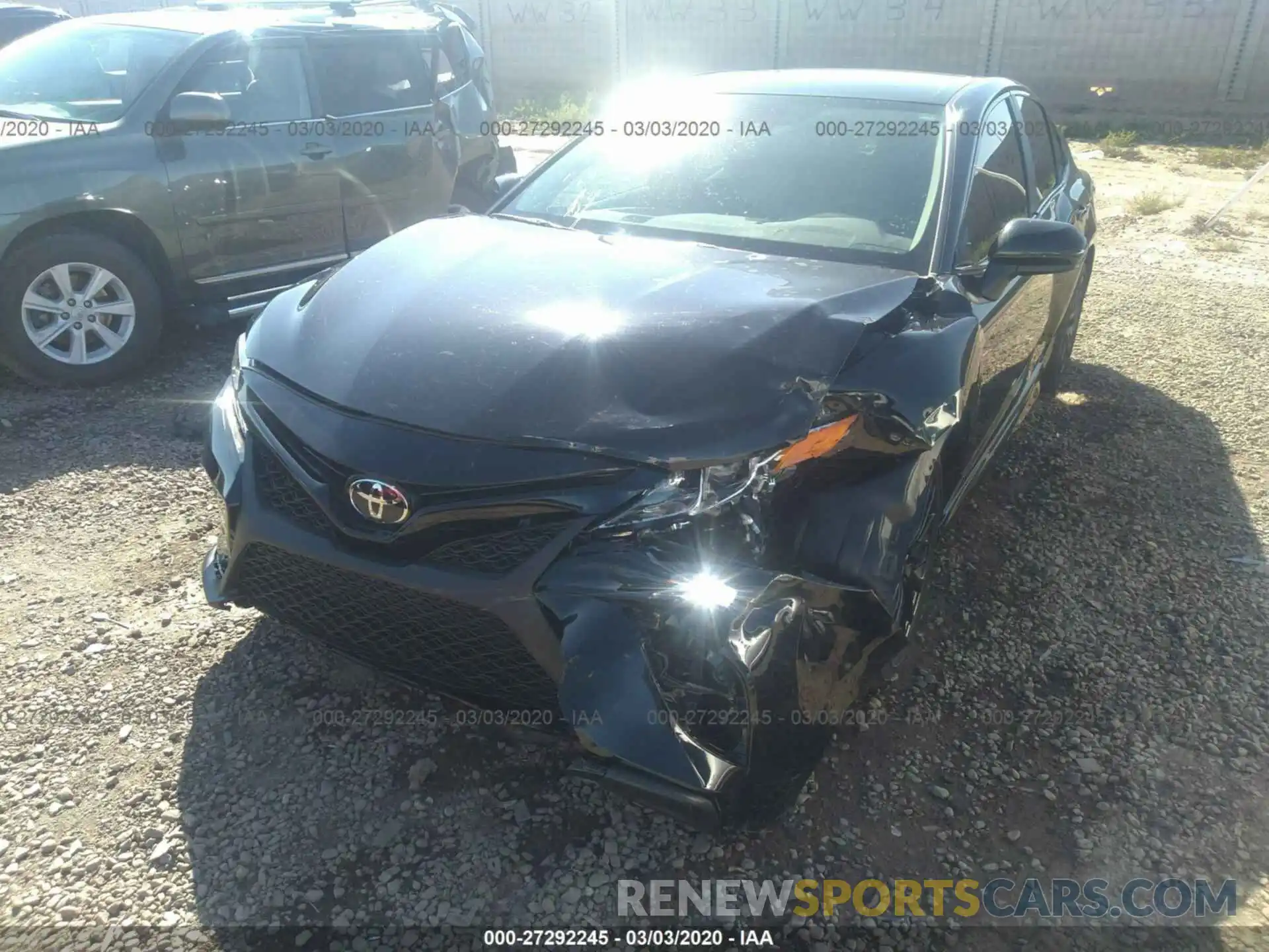 6 Photograph of a damaged car 4T1G11AK1LU325587 TOYOTA CAMRY 2020