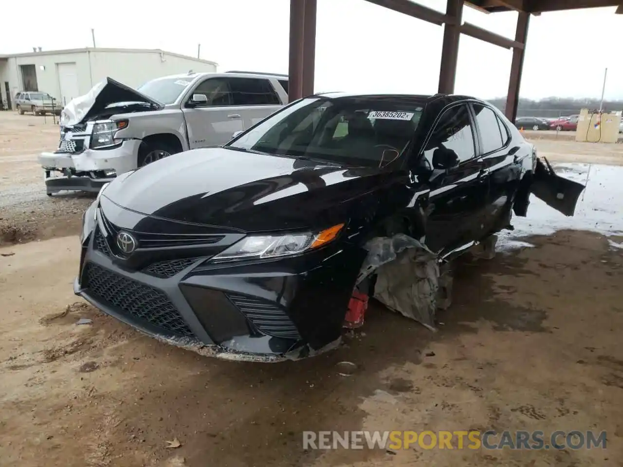 2 Photograph of a damaged car 4T1G11AK1LU326707 TOYOTA CAMRY 2020