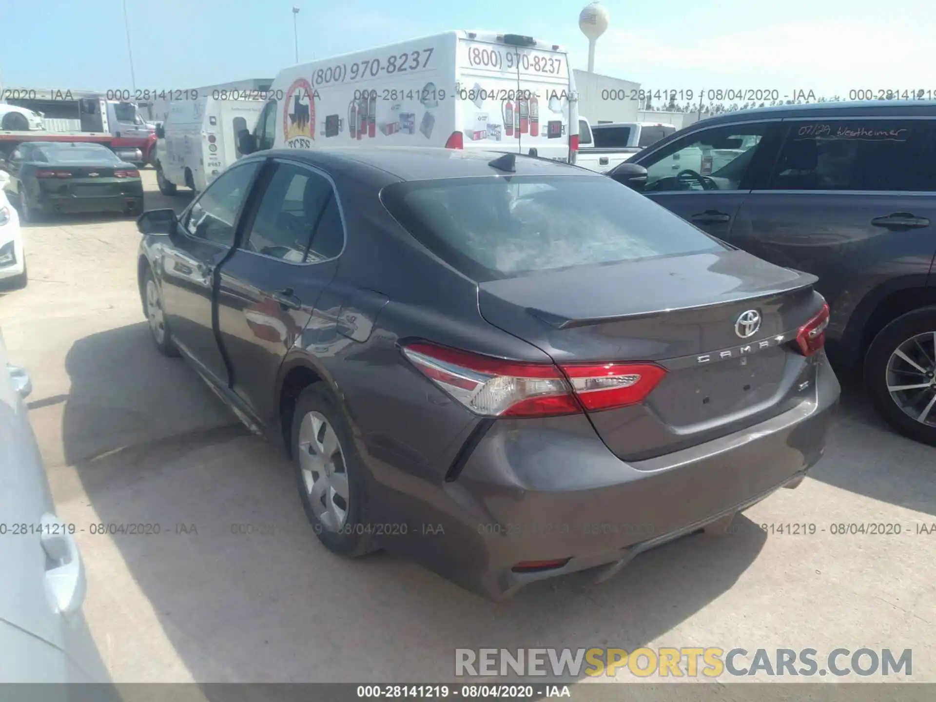 3 Photograph of a damaged car 4T1G11AK1LU327985 TOYOTA CAMRY 2020