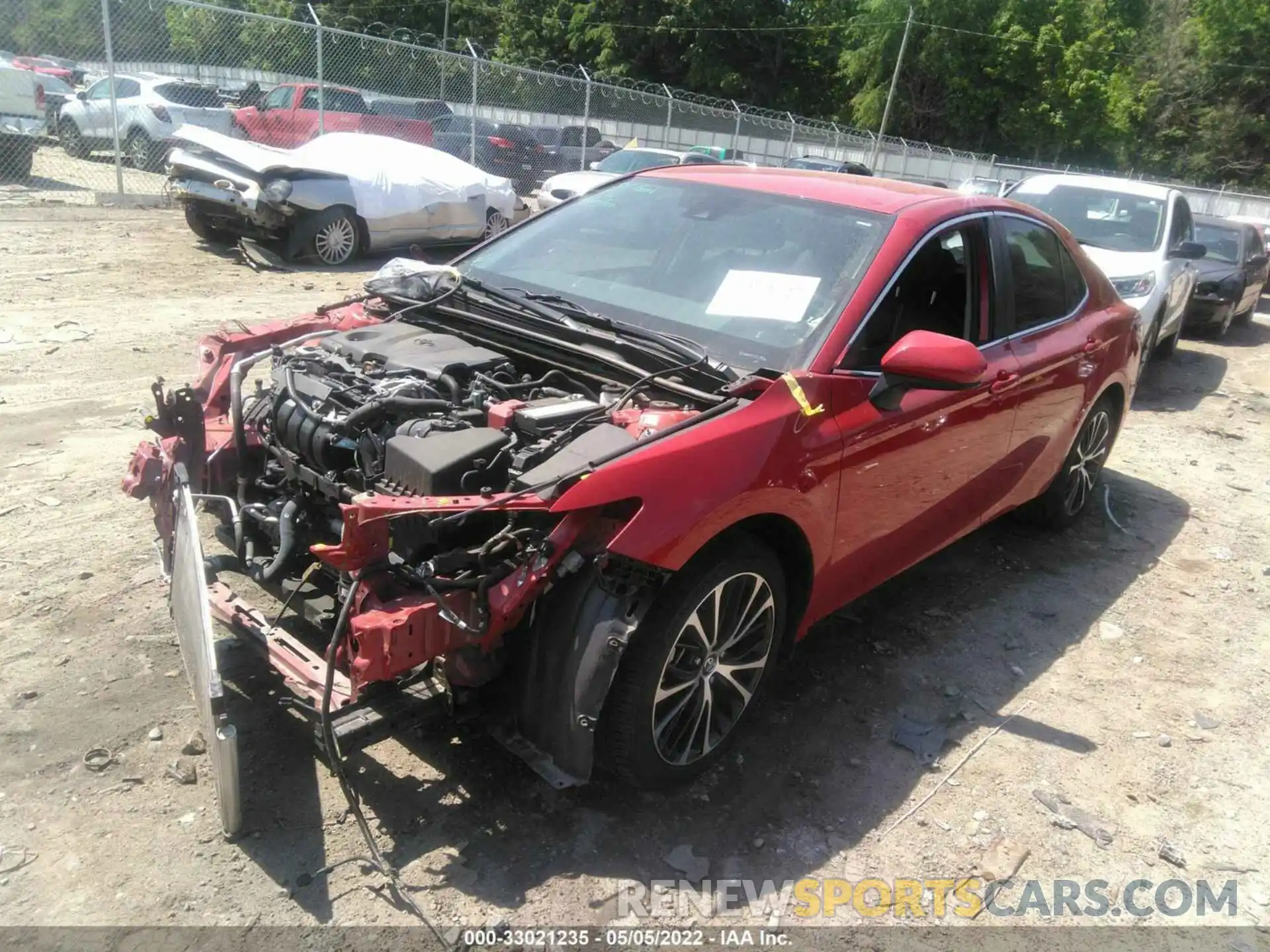 2 Photograph of a damaged car 4T1G11AK1LU329915 TOYOTA CAMRY 2020