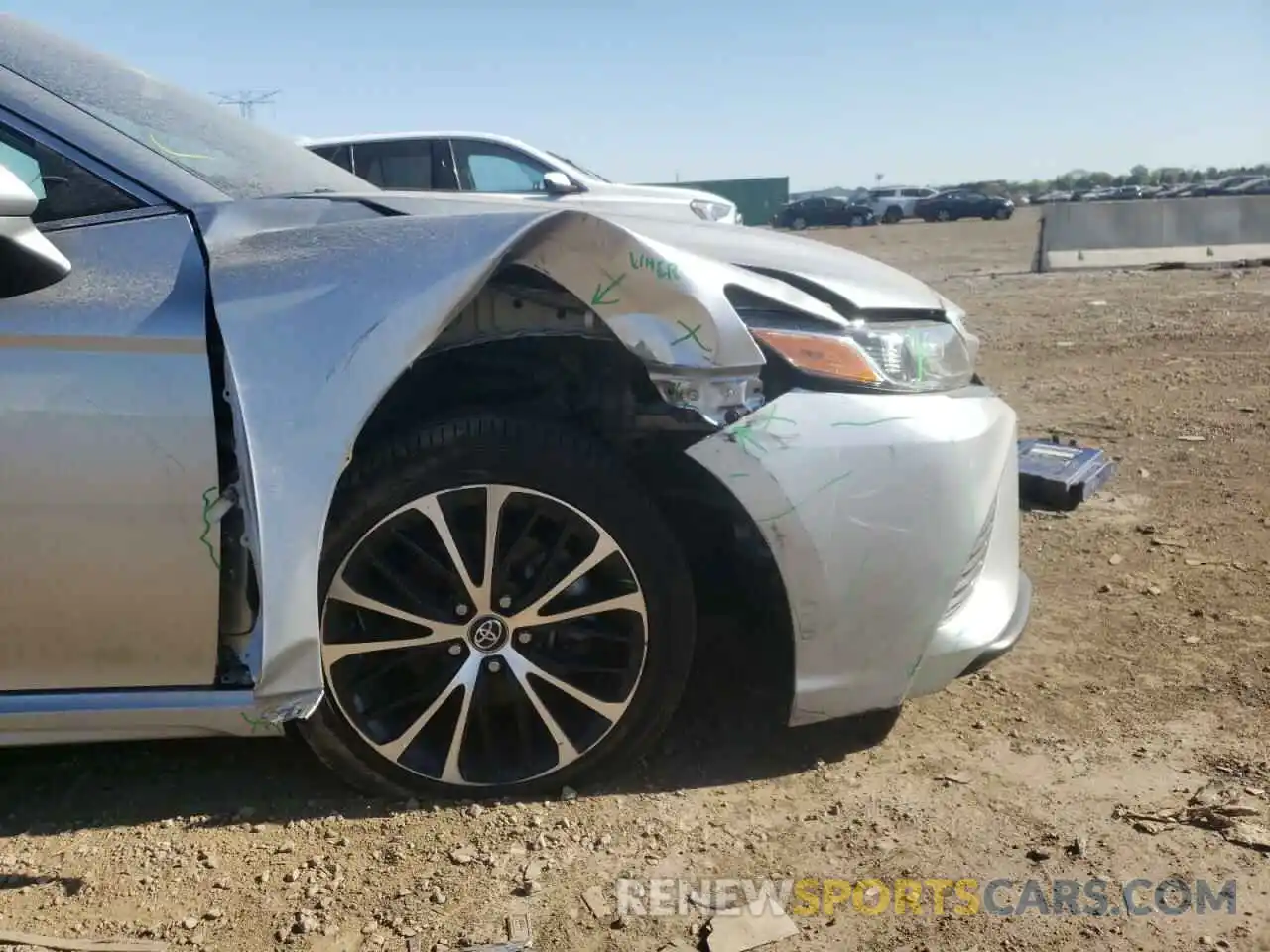 9 Photograph of a damaged car 4T1G11AK1LU330630 TOYOTA CAMRY 2020