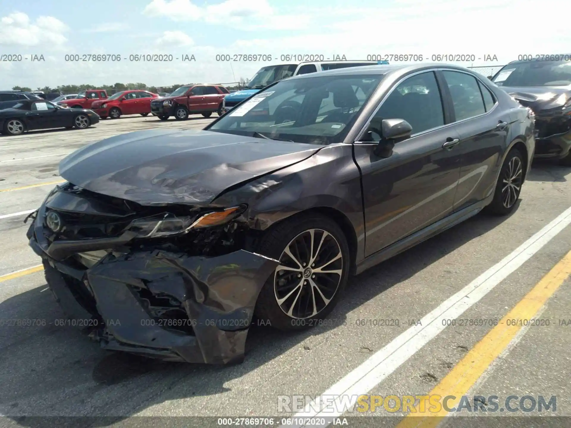 2 Photograph of a damaged car 4T1G11AK1LU331387 TOYOTA CAMRY 2020