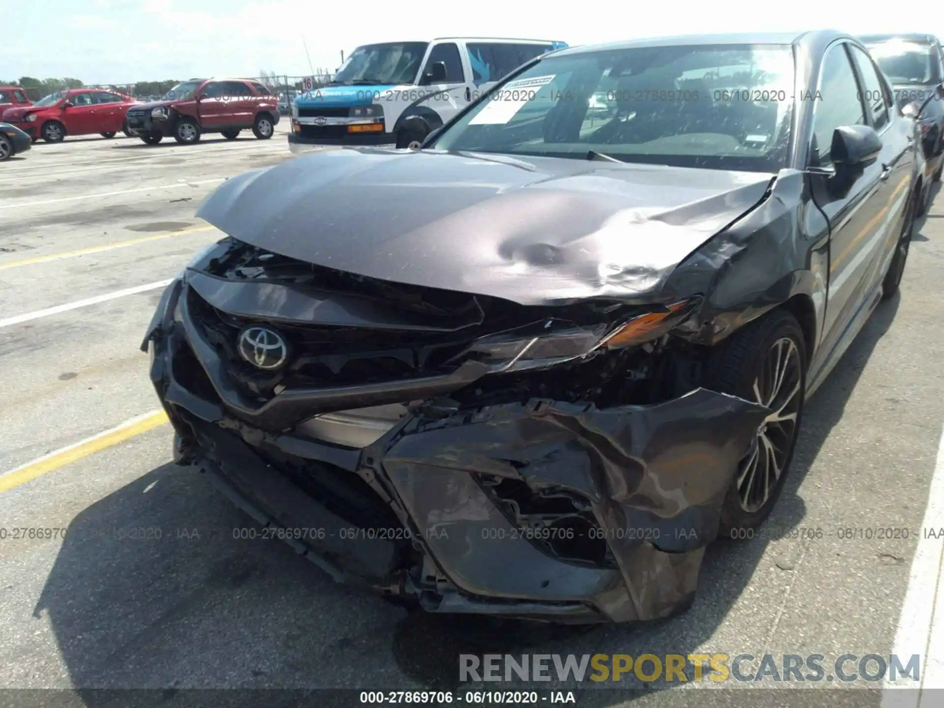 6 Photograph of a damaged car 4T1G11AK1LU331387 TOYOTA CAMRY 2020