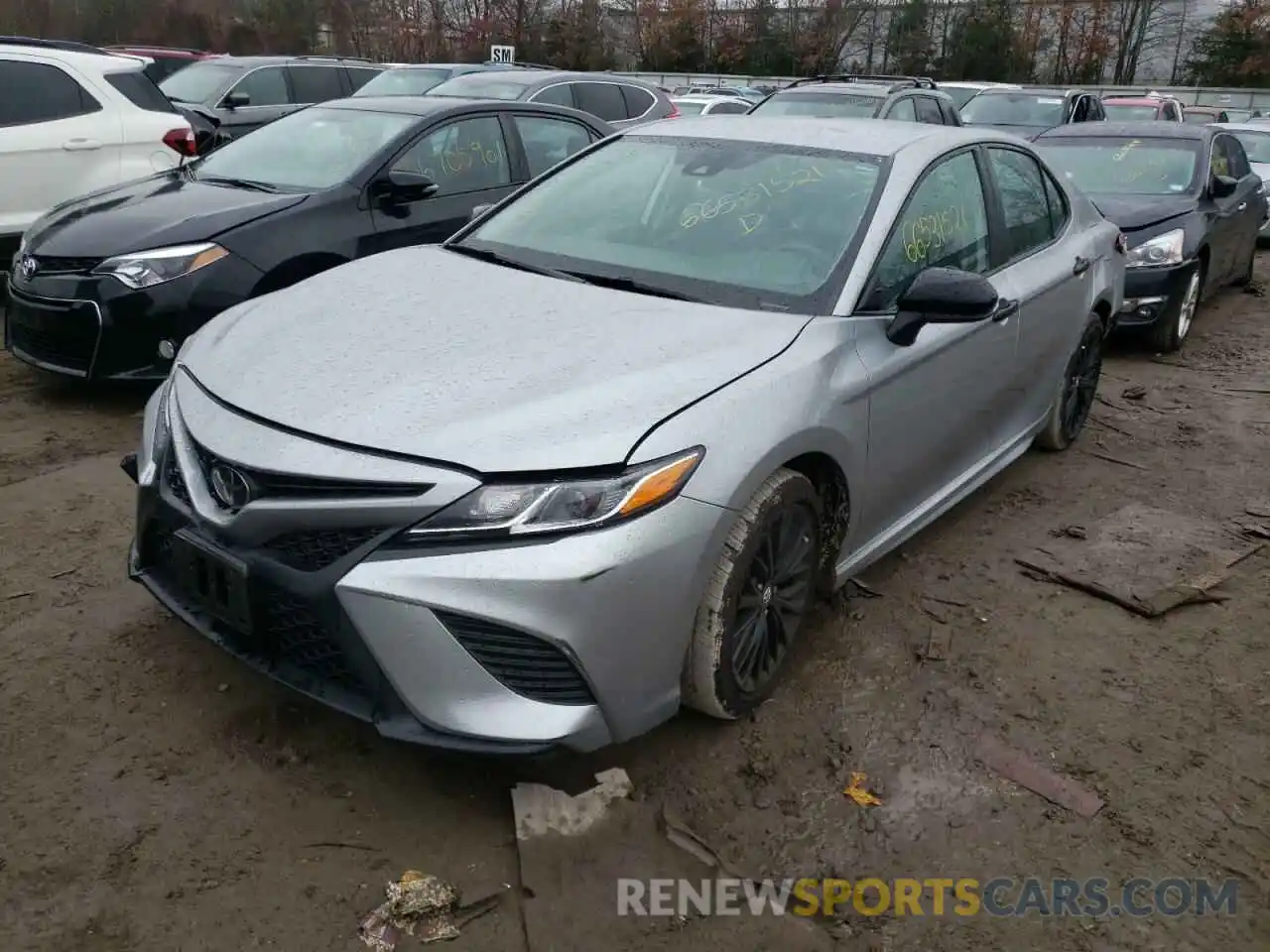 2 Photograph of a damaged car 4T1G11AK1LU332958 TOYOTA CAMRY 2020